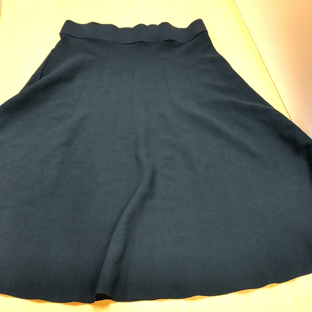 H&M Turquoise Stretchy Skirt Size M